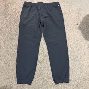 Abercrombie & Fitch Stretch Performance Joggers Grey Mens Size L